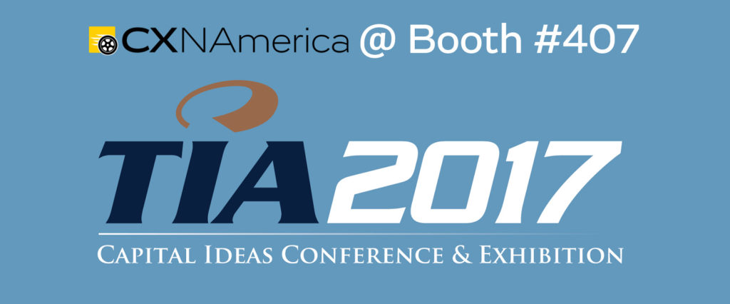 TIA 2017 Conference Logo with CXNA logo